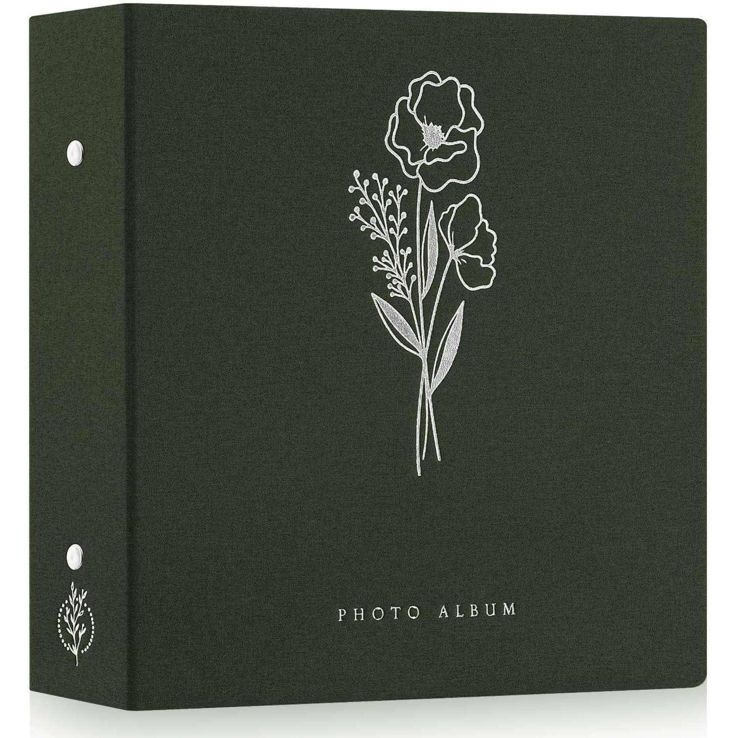 Fotoalbum 10x15 1000, Extra Großes XXL Leinen Einstecken Einsteckalbum