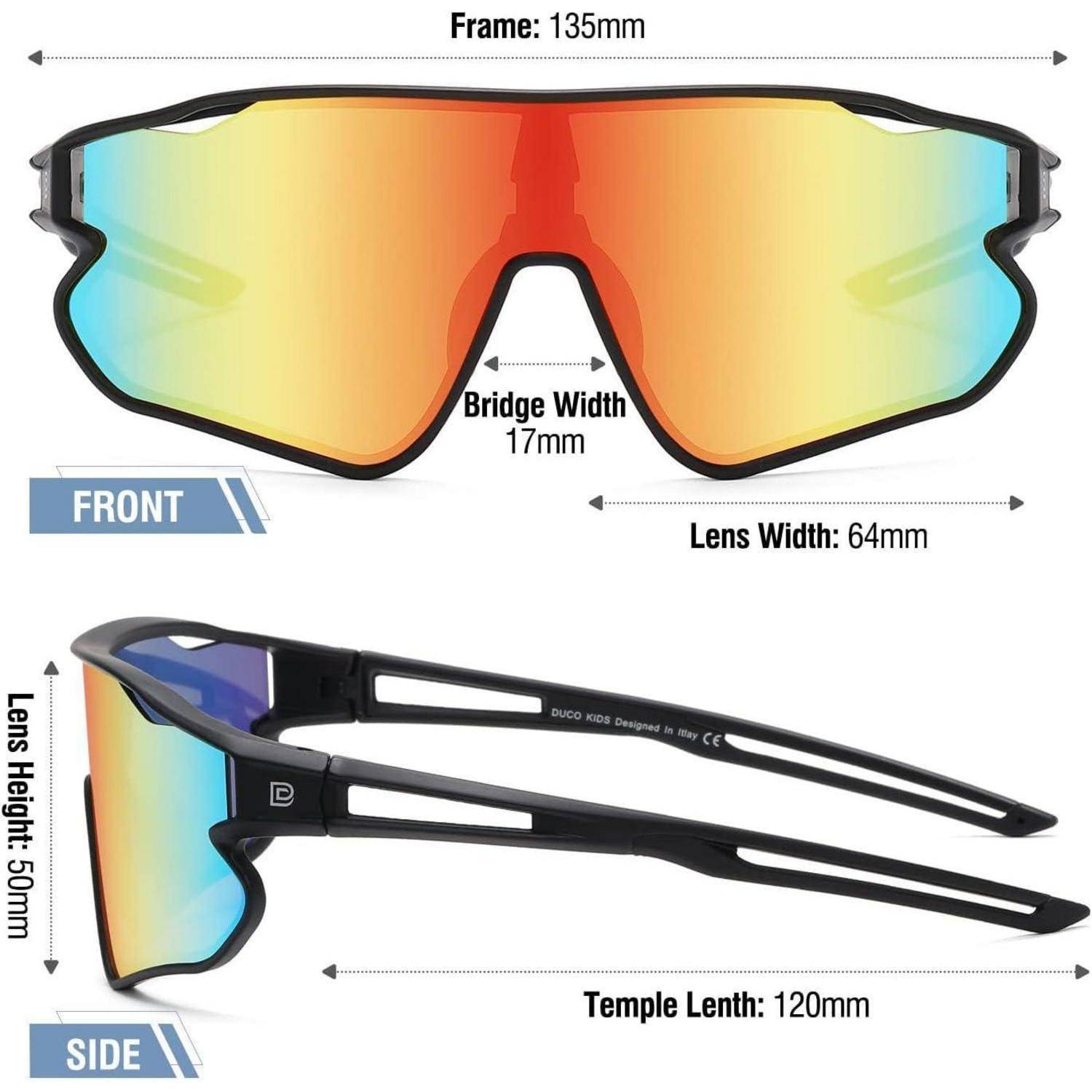 Kinder Sonnenbrille TR90 Rahmen UV400 Sport Radfahren Sonnenbrillen