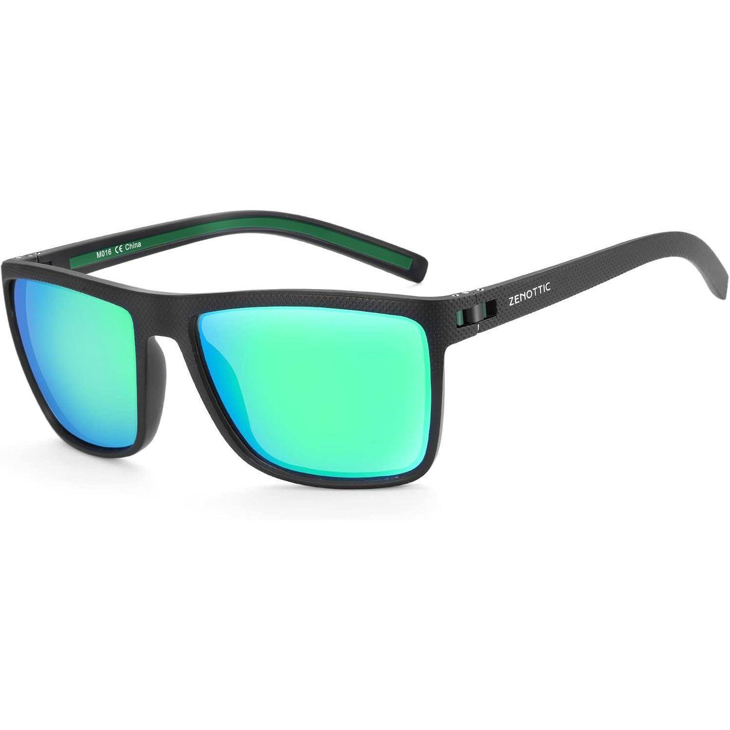 Polarisierte Sonnenbrille Herren TR90 Rahmen UV400 Schutz Quadrat