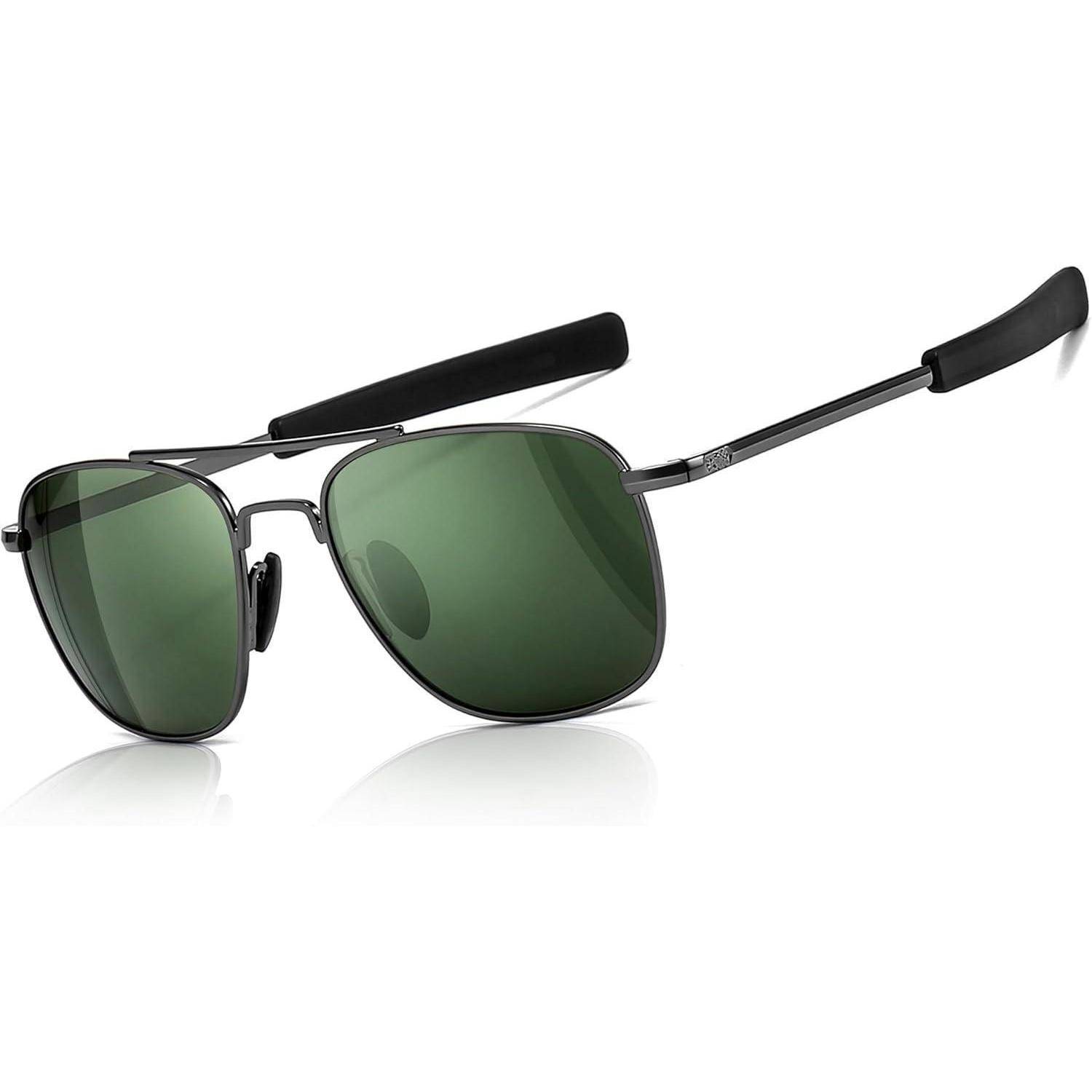Herren Militär Polarisierte Sonnenbrille Pilot Style mit