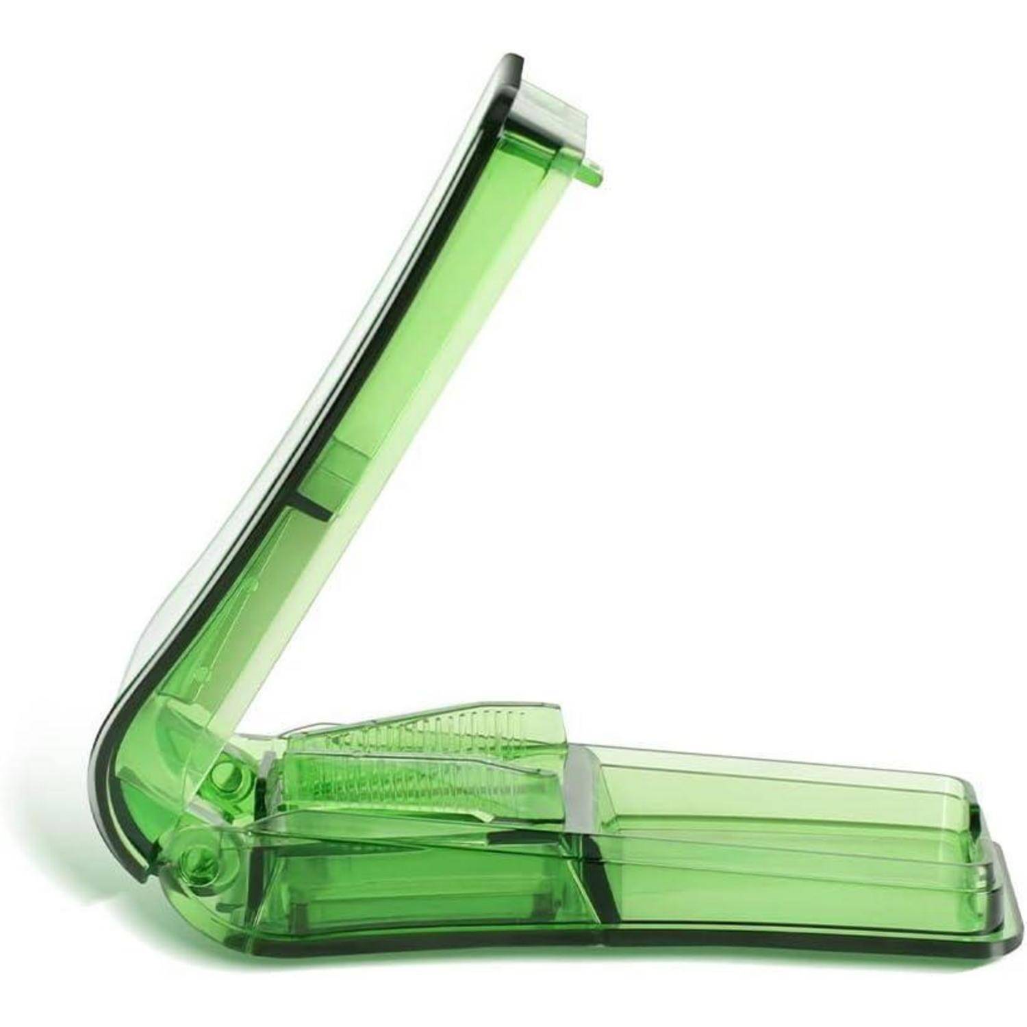 Tablettenteiler für Tabletten mit V-förmigem Halter und