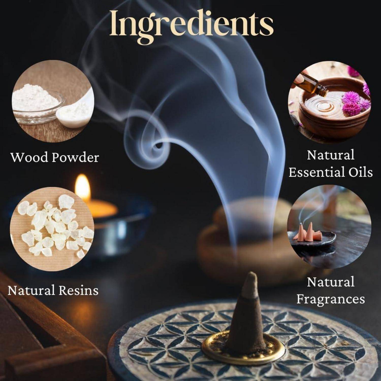 Räucherkegel Weißer Salbei Bio Reinigung White Sage Pack Of 10 Cones