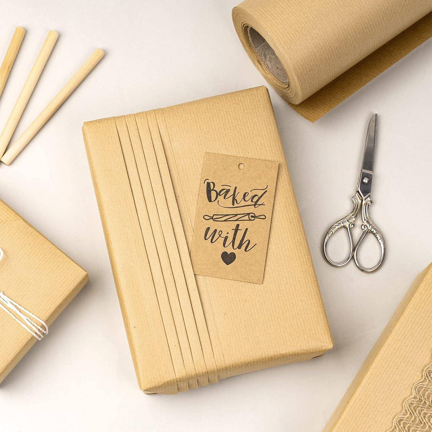 Kraftpapierrolle Verpackung Versand 12 Zoll Braun gefärbt gefüttert