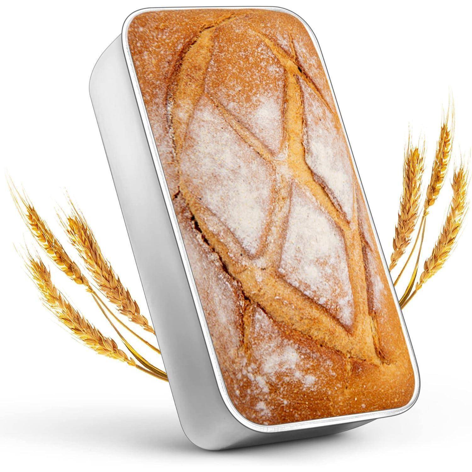 Kastenform Brotbackform Rechteckig Spülmaschinenfest 1 Stück Edelstahl