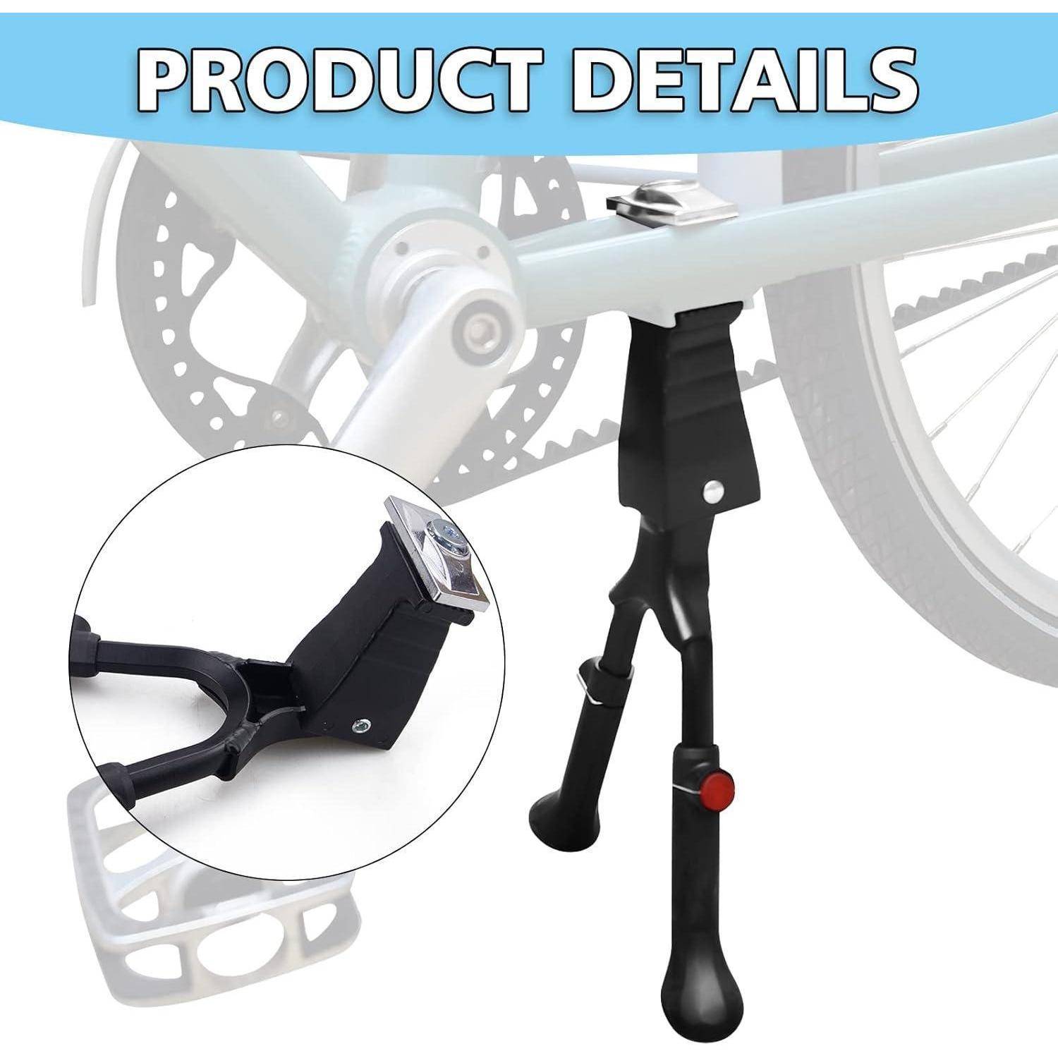 Fahrradständer Aluminium höhenverstellbar 24 28 Zoll Zweibein-Ständer
