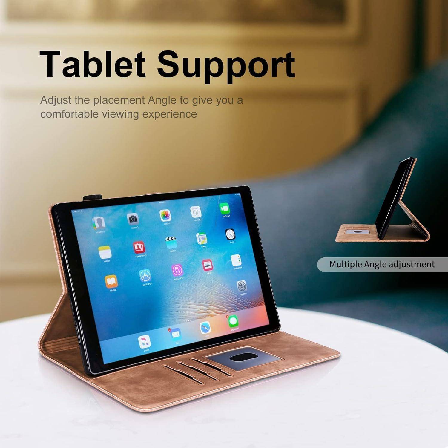 Hülle iPad 11 A2757 PU Leder iPad 10.Generation 2022 10,9 Zoll Braun