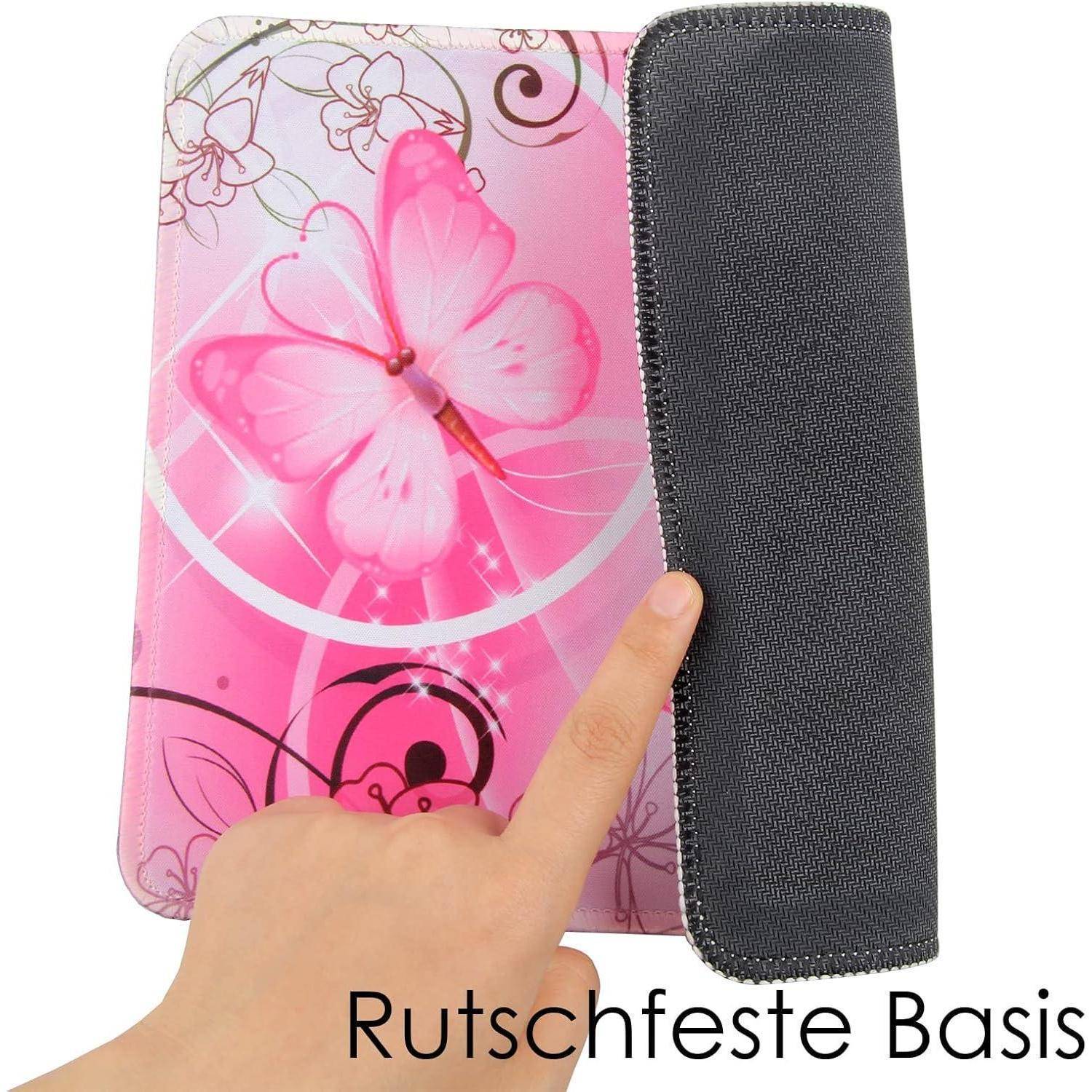 Mauspad Gaming gestickte Kanten 26x21x0.3cm PC Laptop 25579