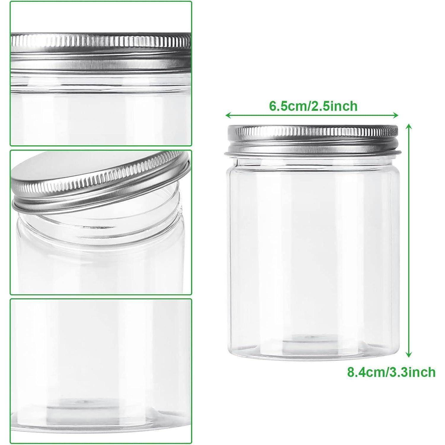 Vorratsdosen Deckel Luftdicht BPA Frei Müsli Gewürz 20er Set 250ml