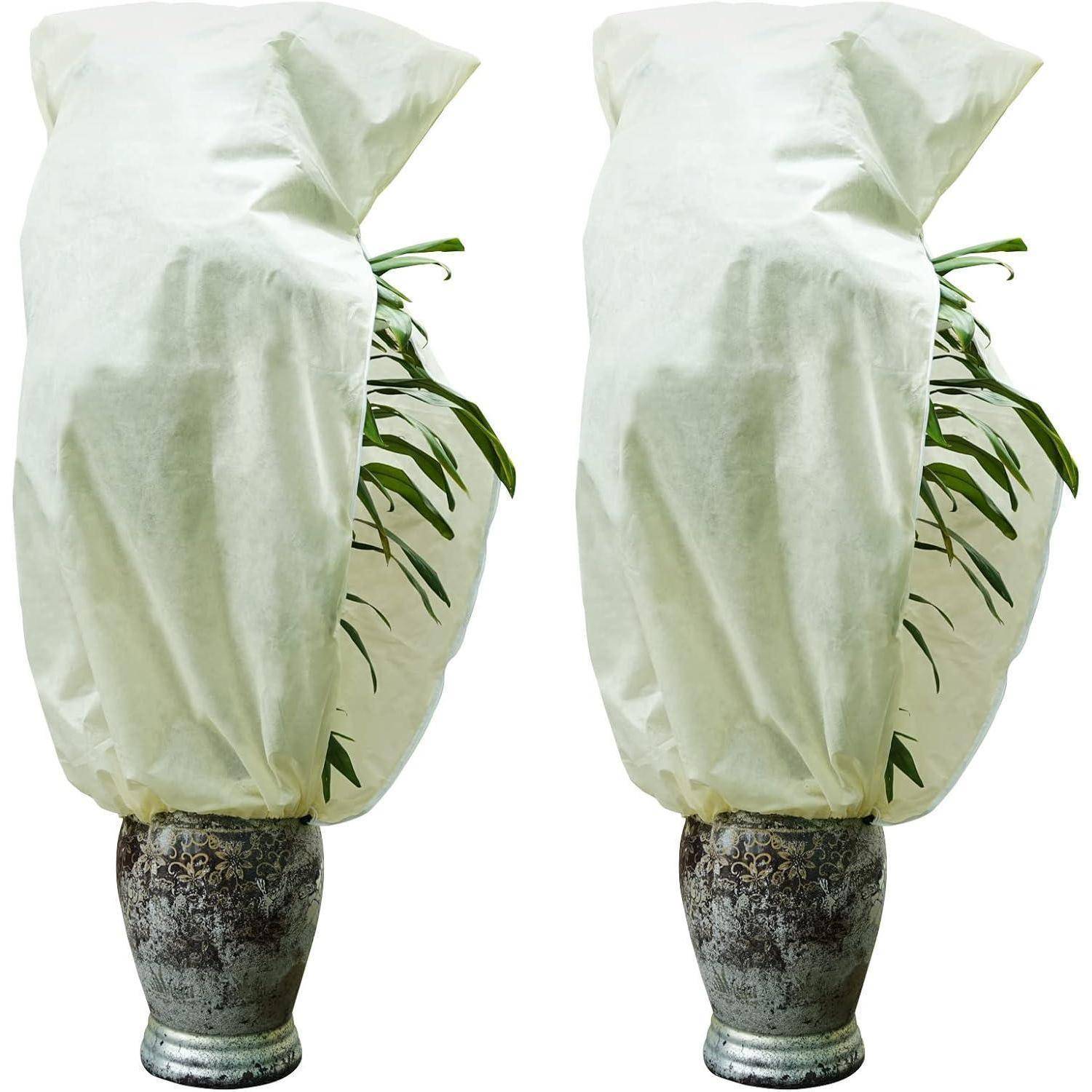 Winterschutzhaube Pflanzen Zugband Frostschutz 50g 120cm x 180cm 2pcs