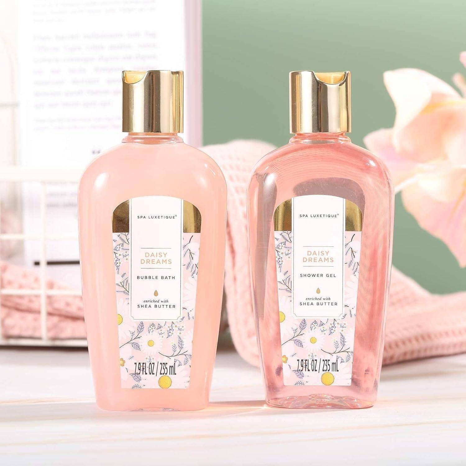 Geschenkset Bad Damen Spa 12teilig Duft Wellness Gänseblümchen