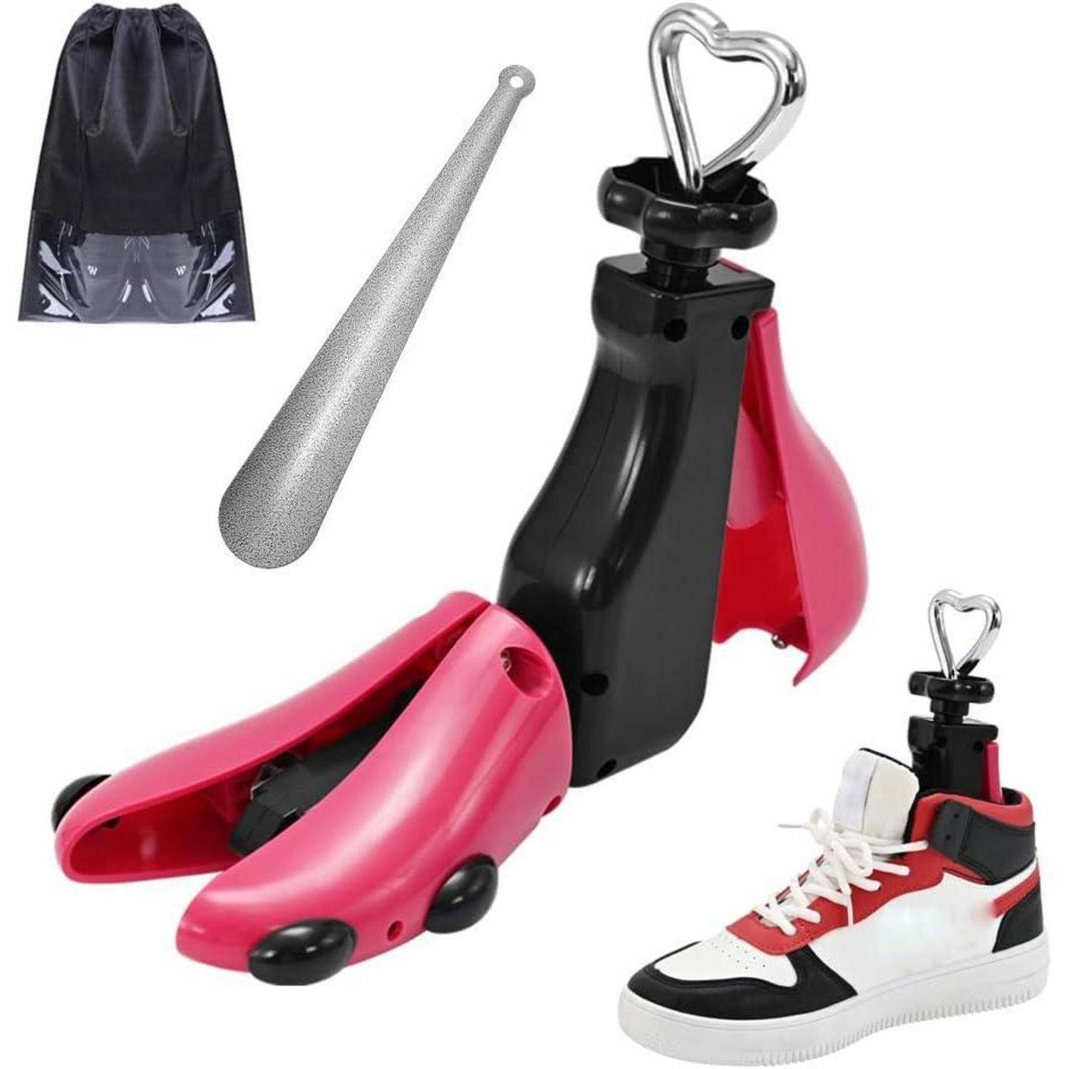Schuhspanner Stiefelspanner Damen Herren Unisex Rosa (1 Packung 37-43)