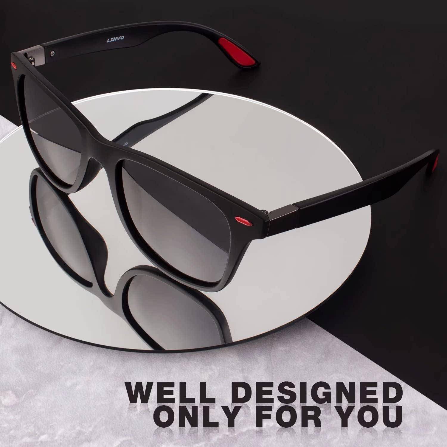 Sonnenbrille Herren Damen Matt Blau Grau Matt Schwarz Grau Rot Niete