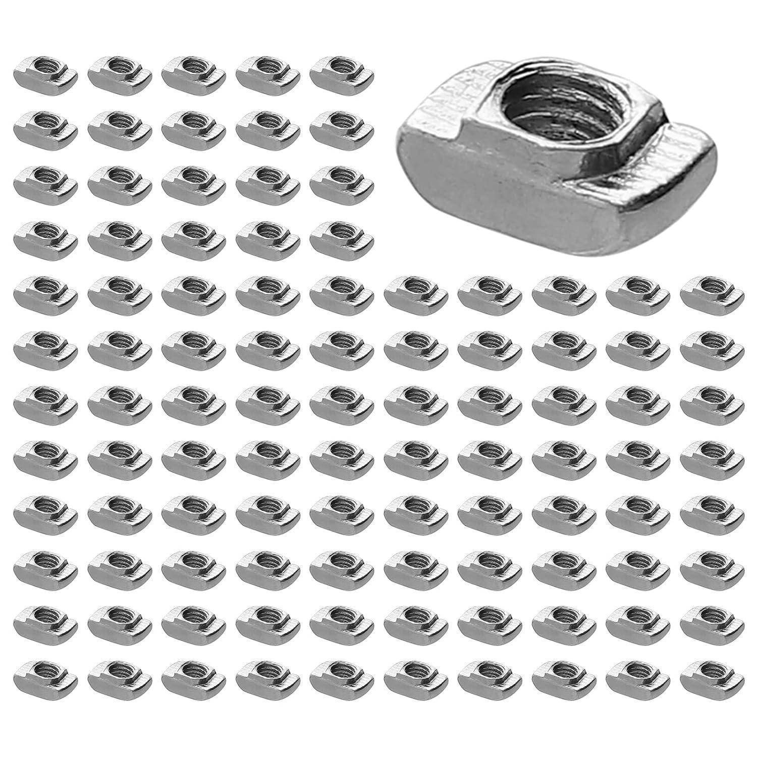 Nutensteine T Slot EU20 M5 6 Schlitze EU20-M5 x 10 x 6 (100PCS)