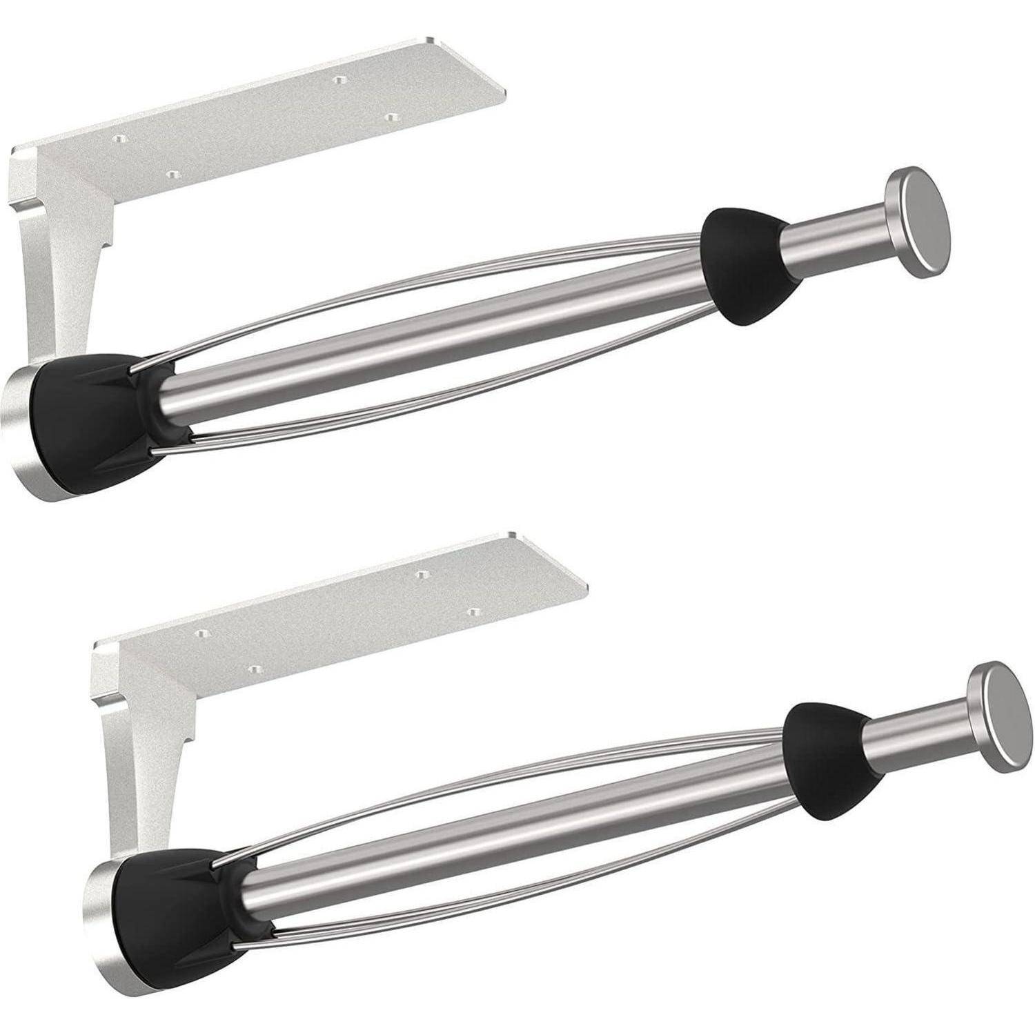 Küchenrollenhalter Ohne Bohren Edelstahl Selbstklebend 2 Stk. Silber