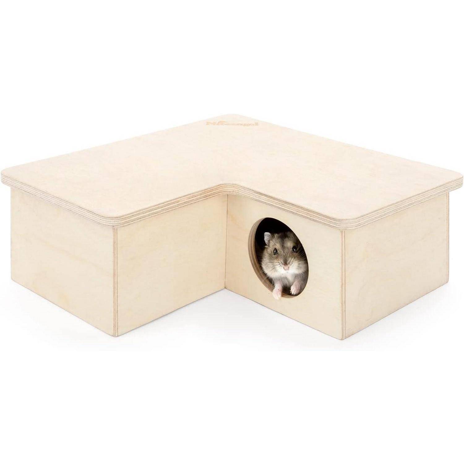 Hamsterhaus Mehrkammer Labyrinth Hamster Mäuse 3-Zimmer Klein