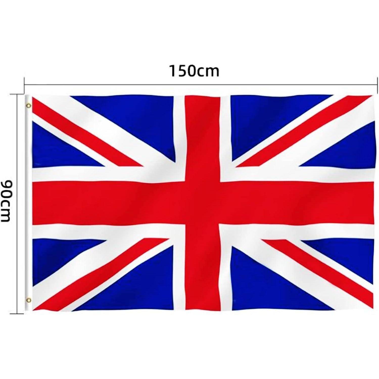 Flagge Union Jack 150x90 cm 1 Stück Union Jack Flagge