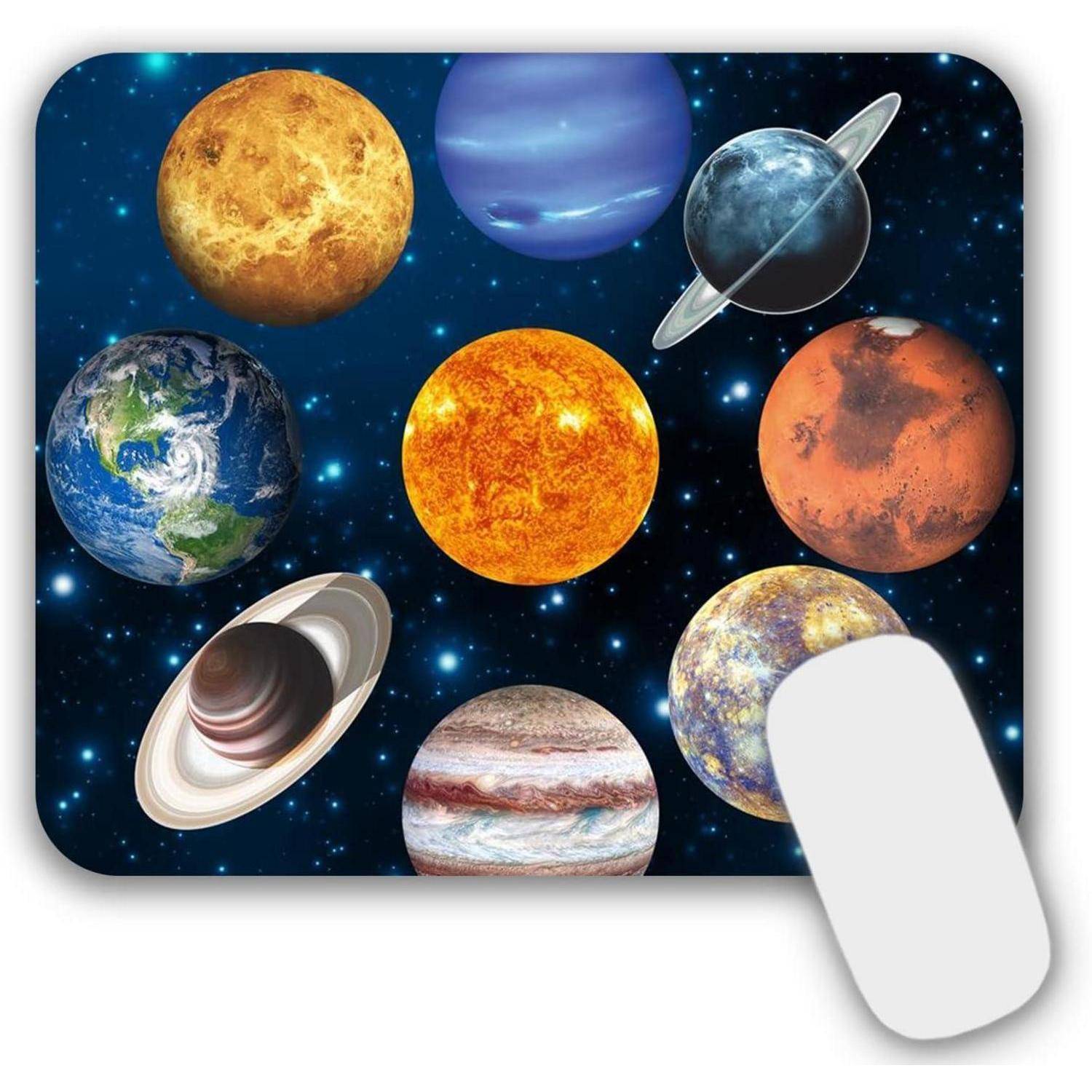 Mousepad klein Motiv 24x20cm schwarz rutschfest Laptop 205