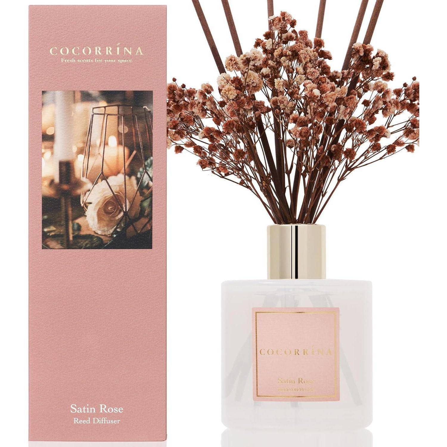 Raumduft Reed Diffuser Satin Rose Raumduft 200ML 1 Stück