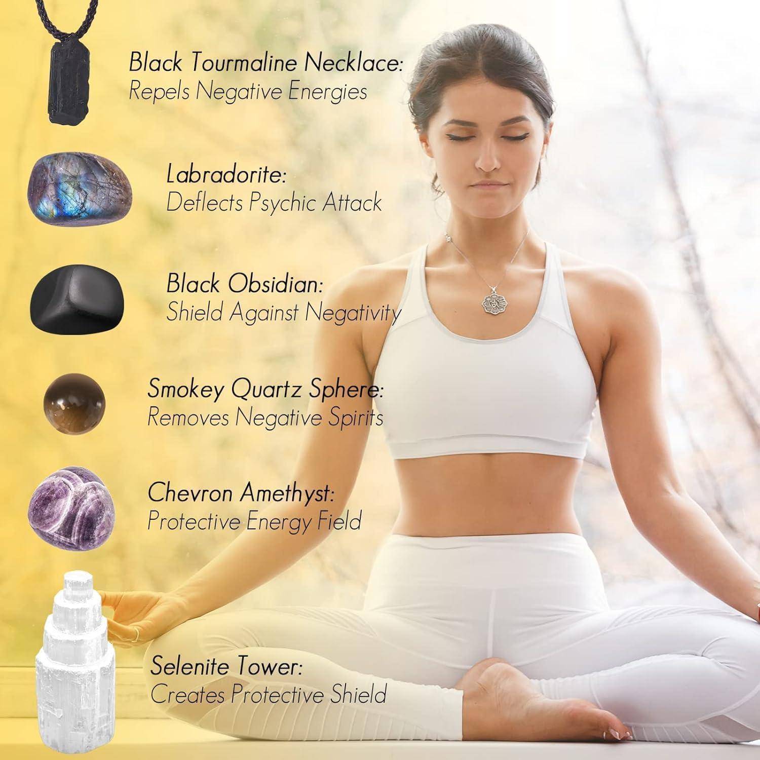 Heilsteine Set Kristalle Edelsteine Kristalltherapie Reiki Schutz