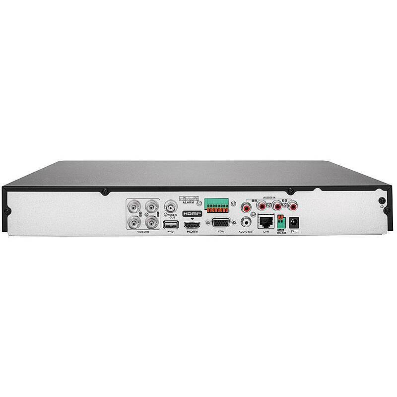 ABUS HDCC90003 Analog HD Videorekorder 4 Kanal, DVR(4K Ultra HD max. Bildauflösung) | max. Festplatten-Anzahl:1 | max.