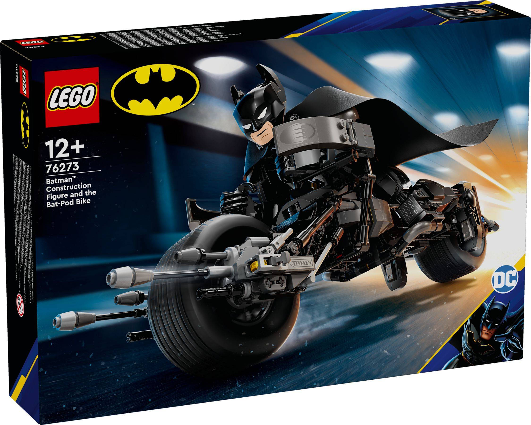 LEGO® Super Heroes 76273 Batman™ Baufigur mit dem Batpod