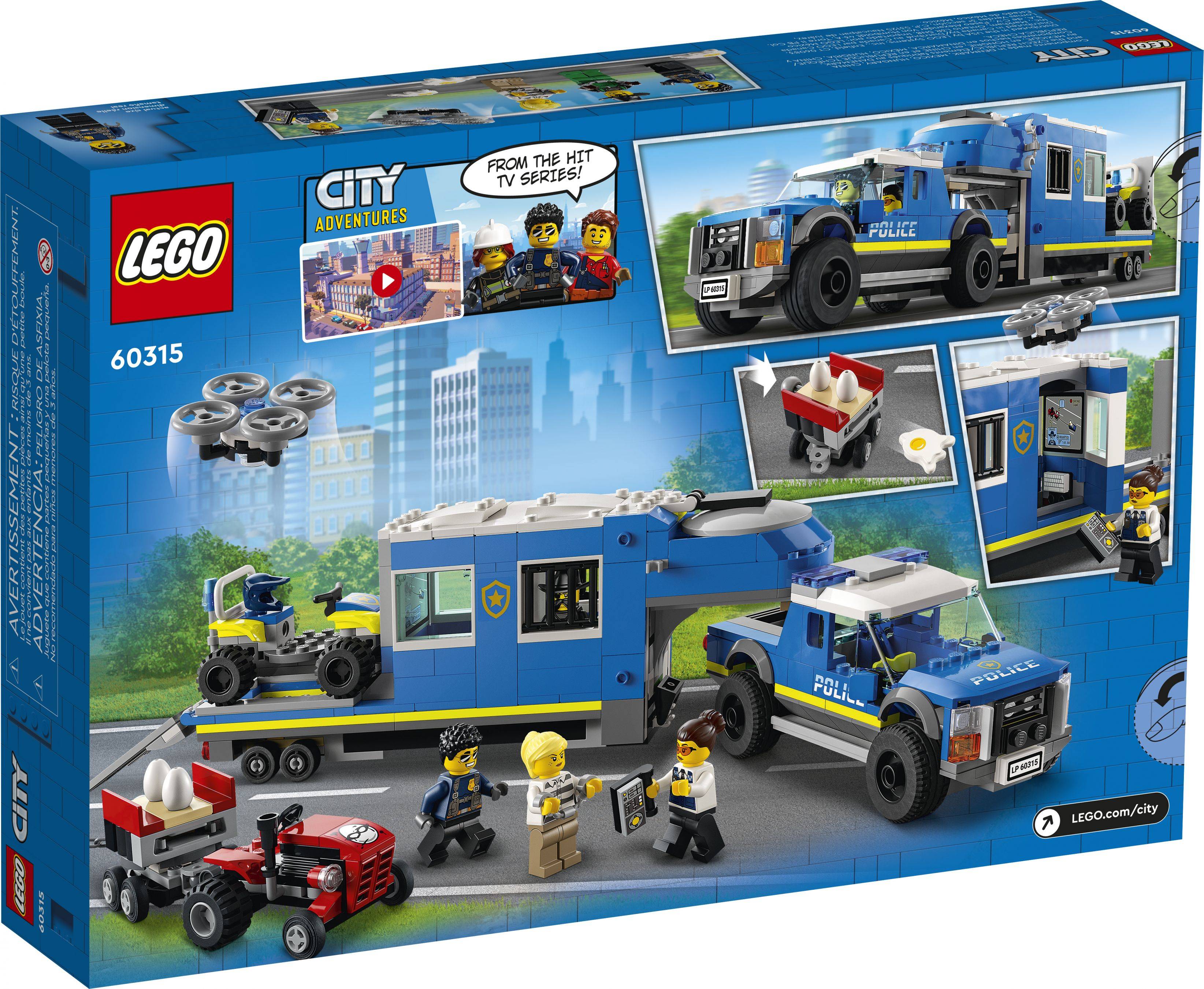 LEGO® City 60315 Mobile Polizei-Einsatzzentrale