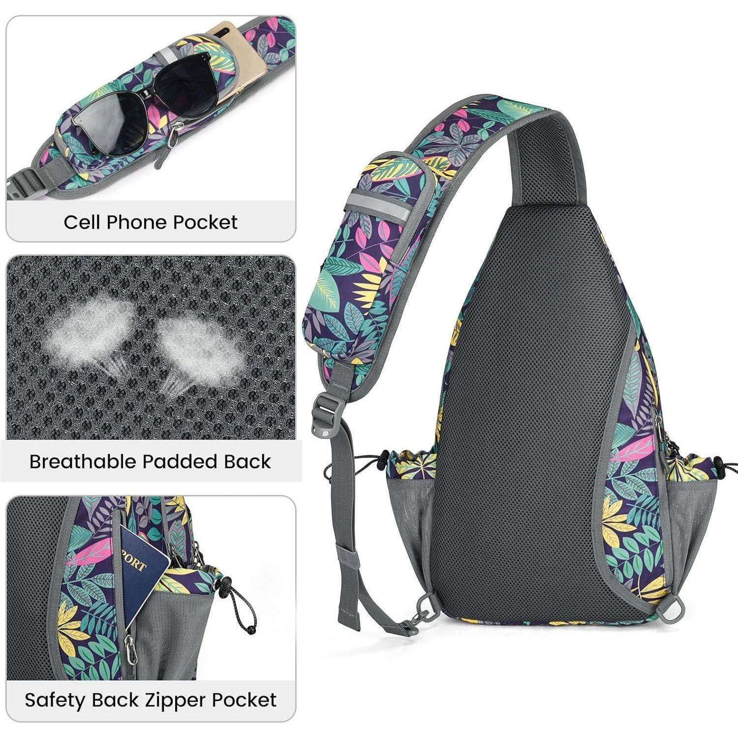 Sport-Schultertaschen Pickleballtasche Brusttasche Schlägertasche