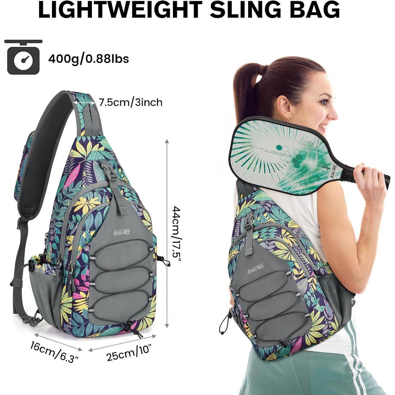 Sport-Schultertaschen Pickleballtasche Brusttasche Schlägertasche