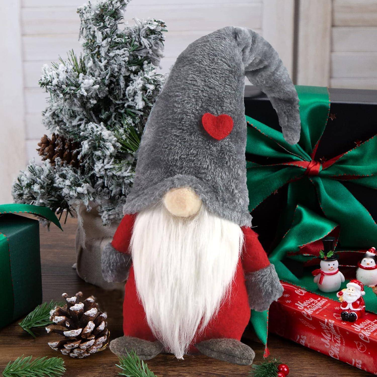 Weihnachten Deko Wichtel Groß 41cm Schwedischer Weihnachtsmann Tomte
