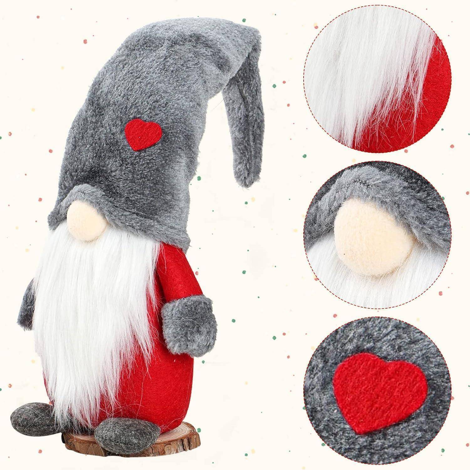 Weihnachten Deko Wichtel Groß 41cm Schwedischer Weihnachtsmann Tomte