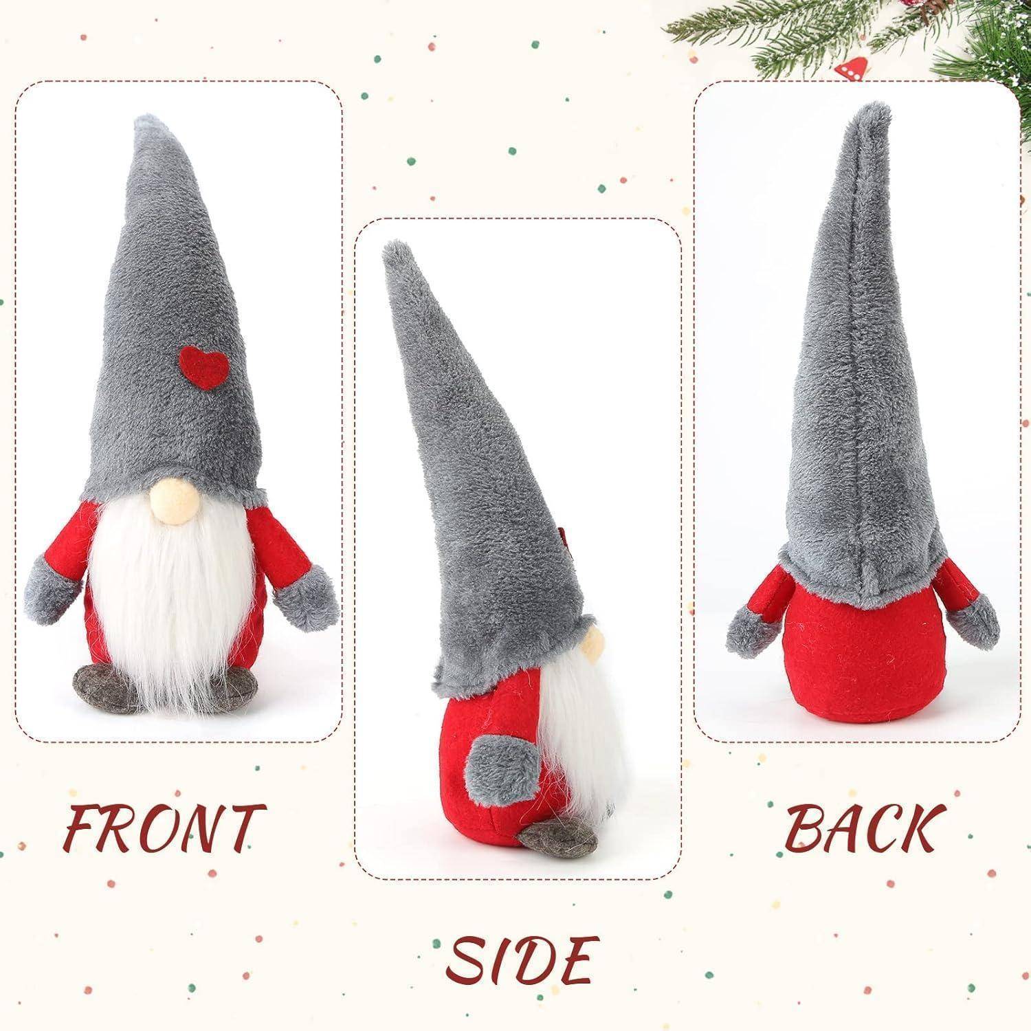 Weihnachten Deko Wichtel Groß 41cm Schwedischer Weihnachtsmann Tomte