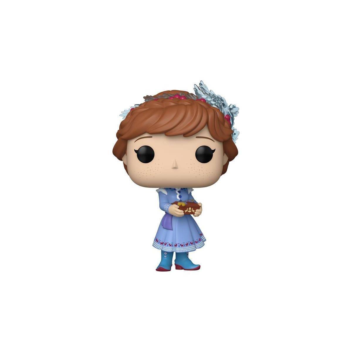 FK86076 - Disney Princess POP! Vinyl Figur Holiday Anna 9 cm