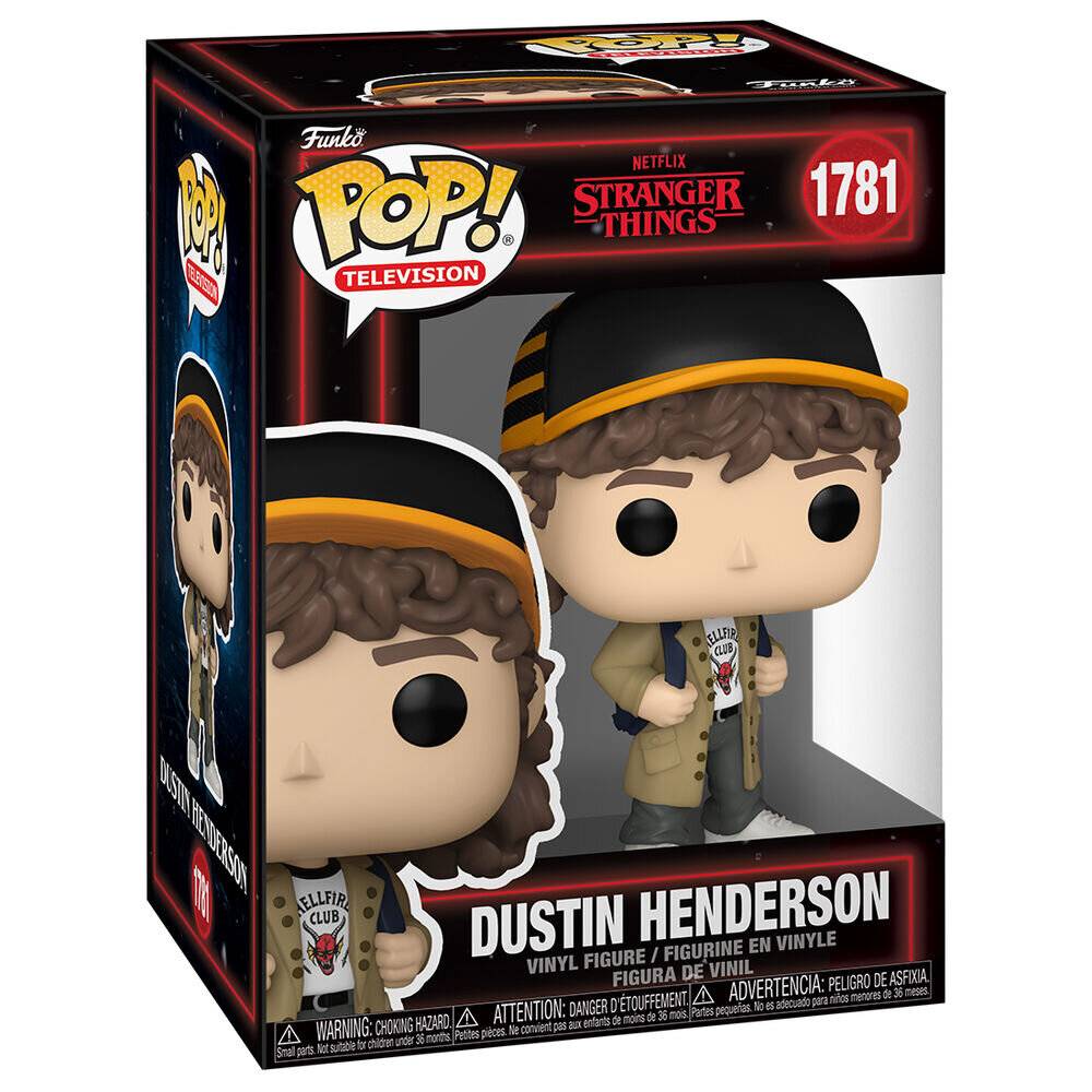 Stranger Things POP! Television Vinyl Figuren Dustin Henderson 9 cm