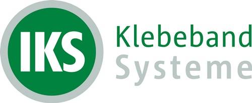 Logo mit einem grünen Kreis, der einen weißen Buchstaben 'S' umschließt. Rechts davon stehen die Wörter 'Kleben Systems' in grüner und grauer Schrift.