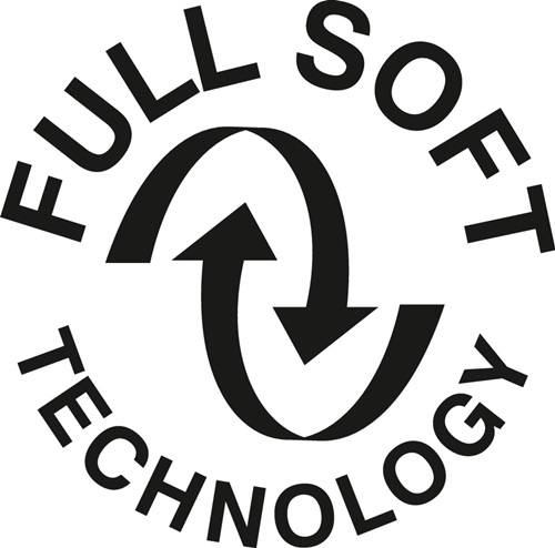 Logo von 'Full Soft Technology' mit Pfeilen, die einen Kreislauf bilden und Integration und kontinuierliche Entwicklung symbolisieren.