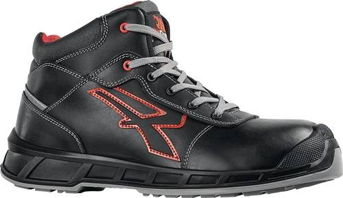 U-Group SRL Sicherheitsstiefel Sting Gr.40 W.11 schwarz-rot S3S CI FO SR ESD RK10094-40