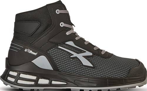 U-Group SRL Sicherheitsstiefel Fantom Gr.40 W.11 schwarz-grau S3S CI FO SR ESD RN10074-40