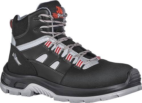 U-Group SRL Sicherheitsstiefel Cross Gr.46 W.11 schwarz/grau/rot S3S FO SR EN ISO 20345:2022 UC10014-46