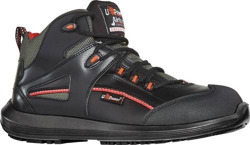 U-Group SRL Sicherheitsstiefel Teak Gr.40 W.11 schwarz/rot S3S FO SR ESD EN ISO 20345:2022 RR10304-40