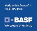 Hergestellt mit Infinergy - dem E-TPU von BASF. Wir erschaffen Chemie.