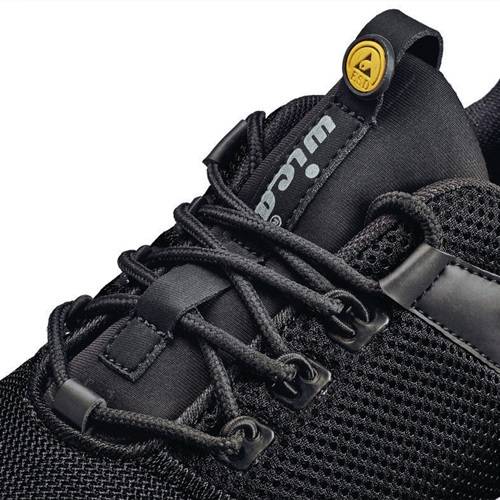 HELMUT FELDTMANN GmbH Sicherheitsschuh Lanzo Gr.40 W.10,5 schwarz S1P SRA ESD EN20345 Textil WICA 31540-40