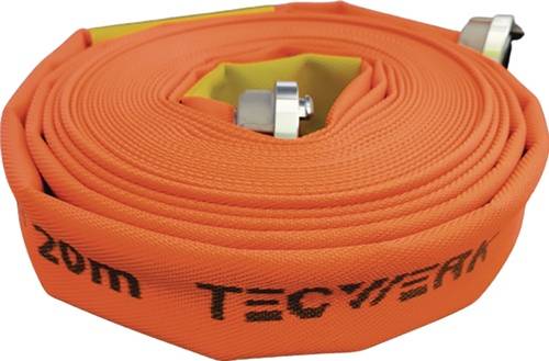 2000350075 Bau-/Industrieschlauch ID 52mm L.20m leuchtorange Rl.TECWERK