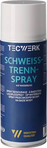 2000354043 Schweißtrennspray auf Wasserbasis 400ml Spraydose TECWERK