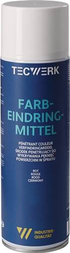 2000354550 Farbeindringmittel rot 500ml Spraydose TECWERK