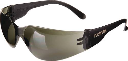 AS Arbeitsschutz GmbH 2000370019 Schutzbrille Daylight Basic EN 166 Bügel schwarz,Scheibe smoke PC TECWERK