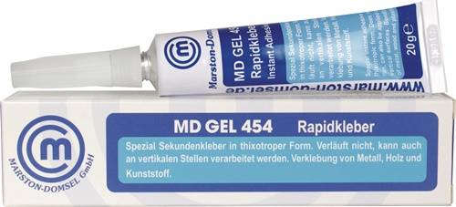 Marston-Domsel GmbH Rapidkleber MD GEL 454 20g transp.Tube MARSTON MGL.G.T20