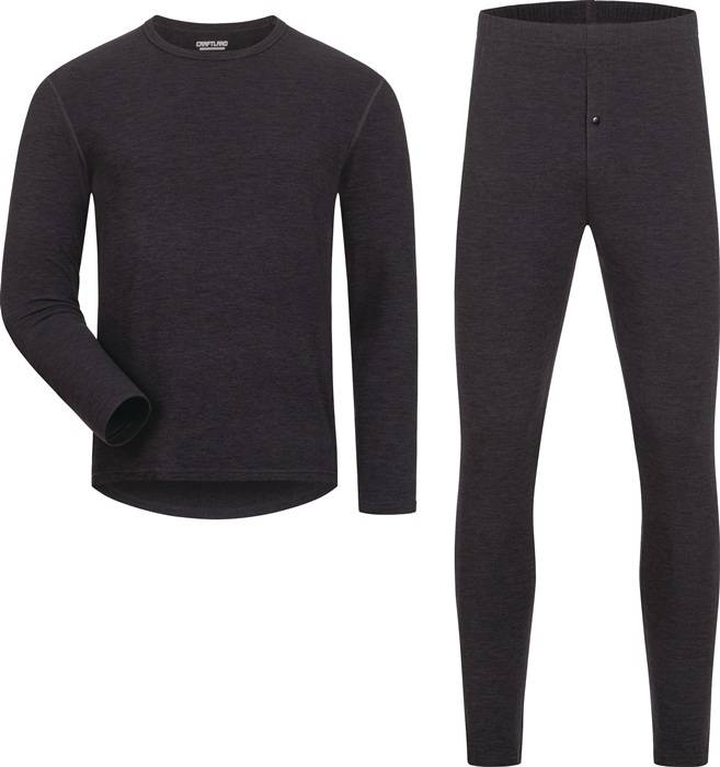 HELMUT FELDTMANN GmbH Funktionsunterwäscheset SEIWAL Gr.L grau CRAFTLAND 26115-2