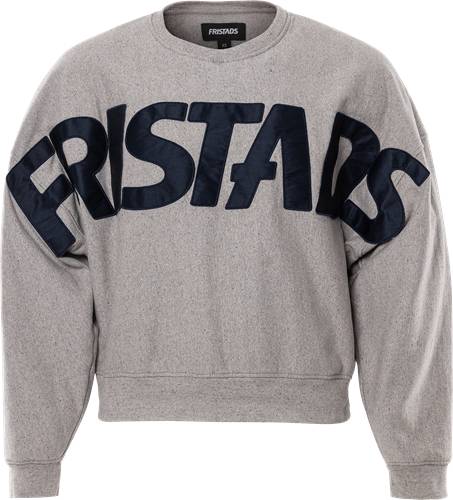 Fristads Logo Sweater Close the loop 7851 CLS - Hellgrau/XS 301191-910-XS