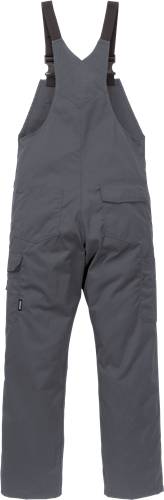 Graue Cargo-Hose mit sichtbaren Taschen, die einen lässigen Stil zeigen, der für den Alltag oder Outdoor-Aktivitäten geeignet ist.
