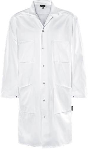 Fristads Baumwoll-Mantel 103 P92 - Weiß/M2M 100464-900-M2M